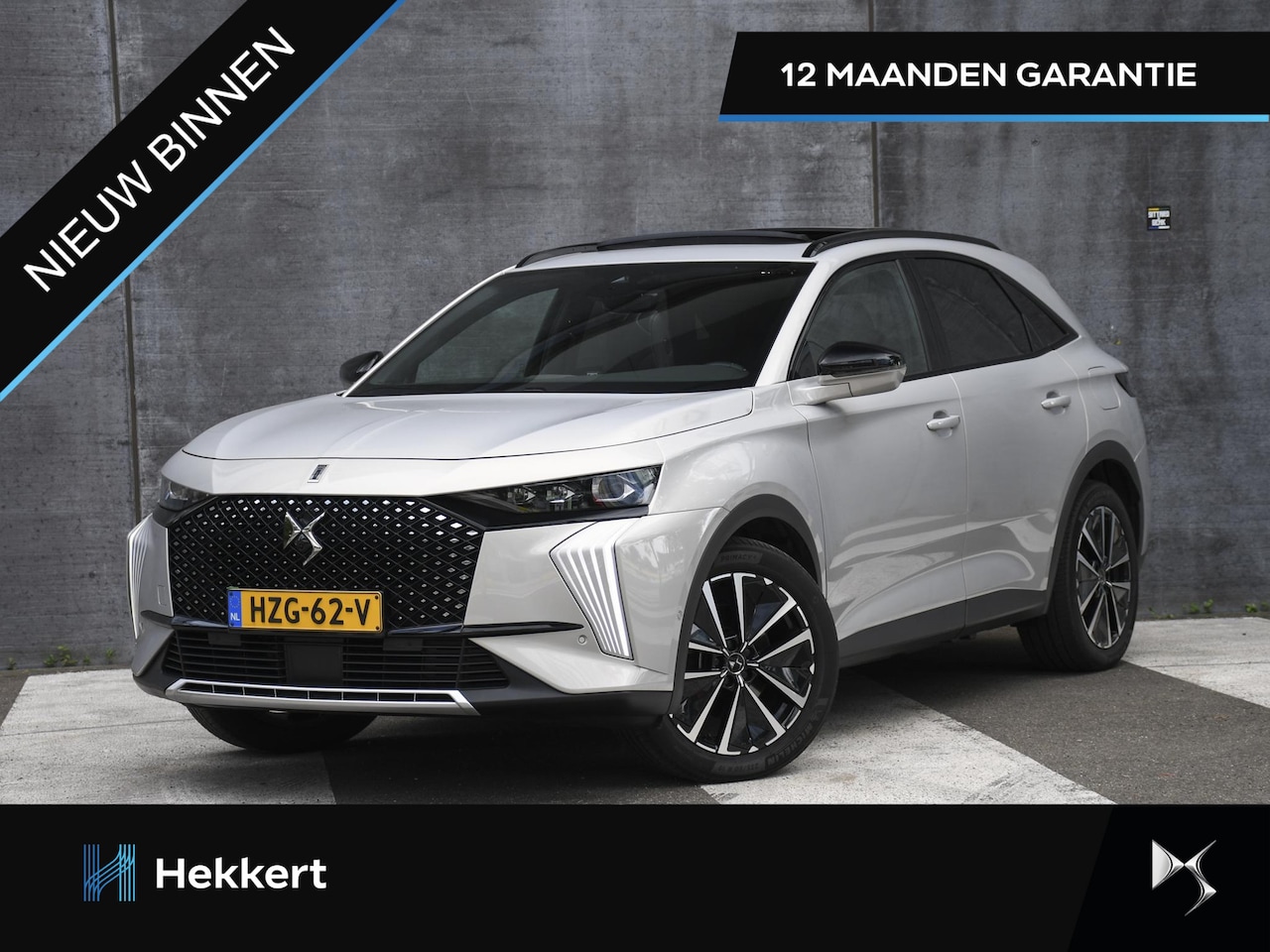 DS 7 - Pallas 1.6 PHEV 4x4 300pk Automaat PANO | LEDER | 360° CAM. | FOCAL | ADAPT. CC | 19''LM | - AutoWereld.nl