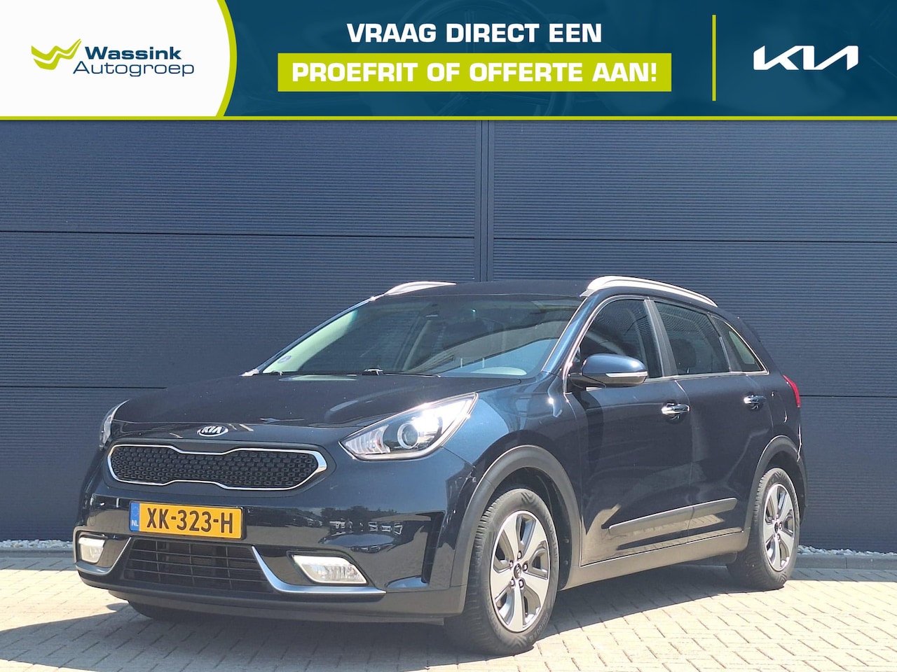 Kia Niro - 1.6 GDi Hybrid DynamicLine | Navigatie | Camera | Cruise Control | Apple CarPlay/ Android - AutoWereld.nl