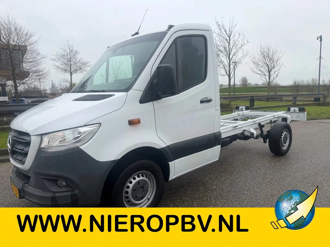 Mercedes-Benz Sprinter - 316CDI Chassis Cabine Airco Navi Cruisecontrol EURO 6 ( 366 Wielbasis ) - AutoWereld.nl
