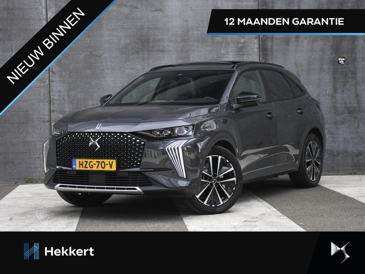DS 7 - Pallas 1.6 PHEV 4x4 300pk Automaat PANO | LEDER | 360° CAM. | FOCAL | ADAPT. CC | 19''LM | - AutoWereld.nl