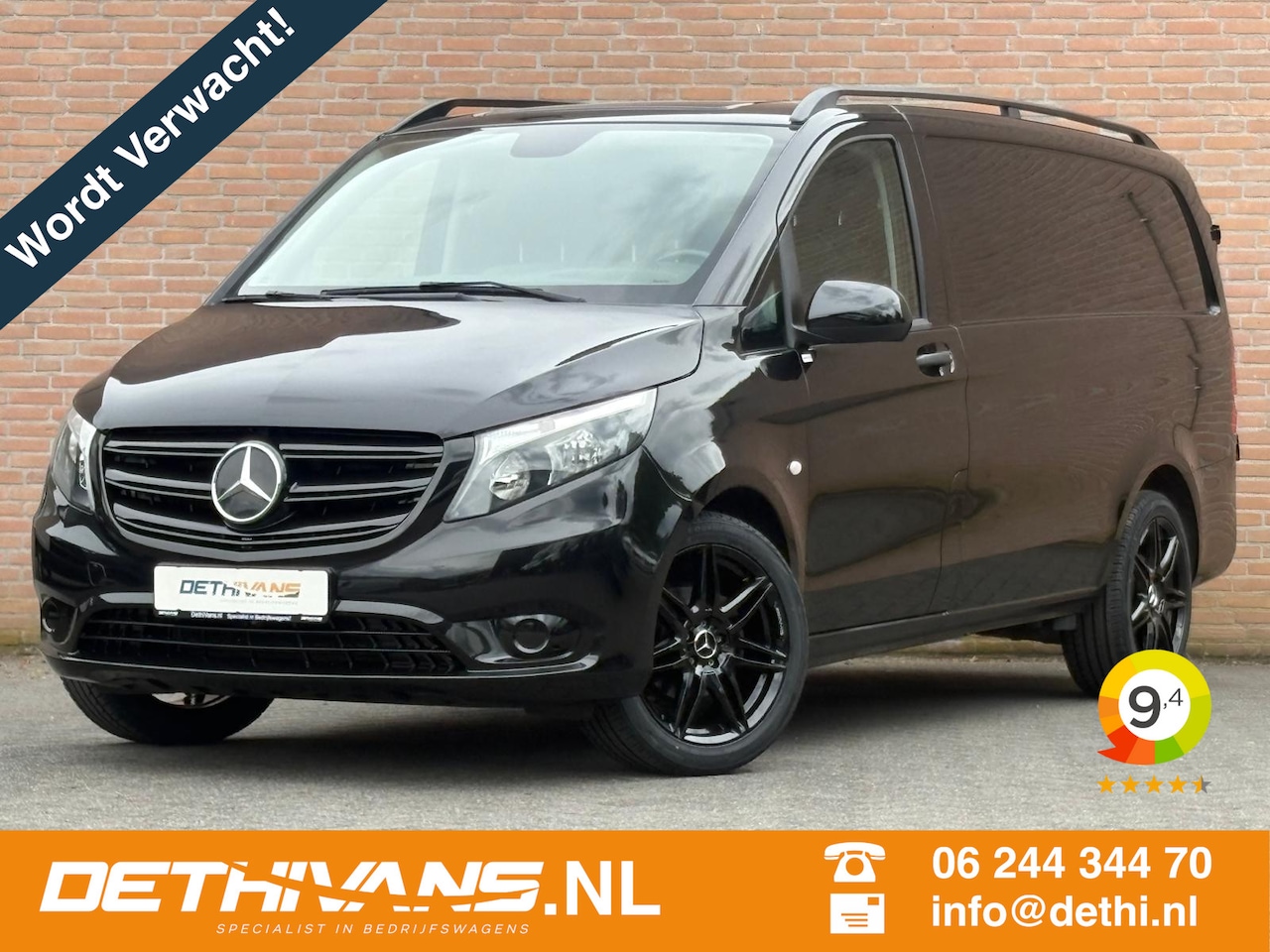 Mercedes-Benz Vito - 114CDI 136PK Lang 9G-Tronic / Carplay / Distronic / 2.500KG Tekhaakgewicht / Euro6 - AutoWereld.nl