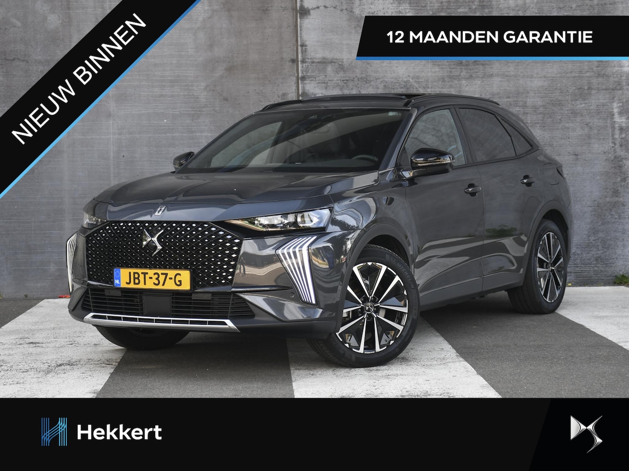 DS 7 - Pallas 1.6 PHEV 4x4 300pk Automaat PANO | LEDER | 360° CAM. | FOCAL | ADAPT. CC | 19''LM | - AutoWereld.nl