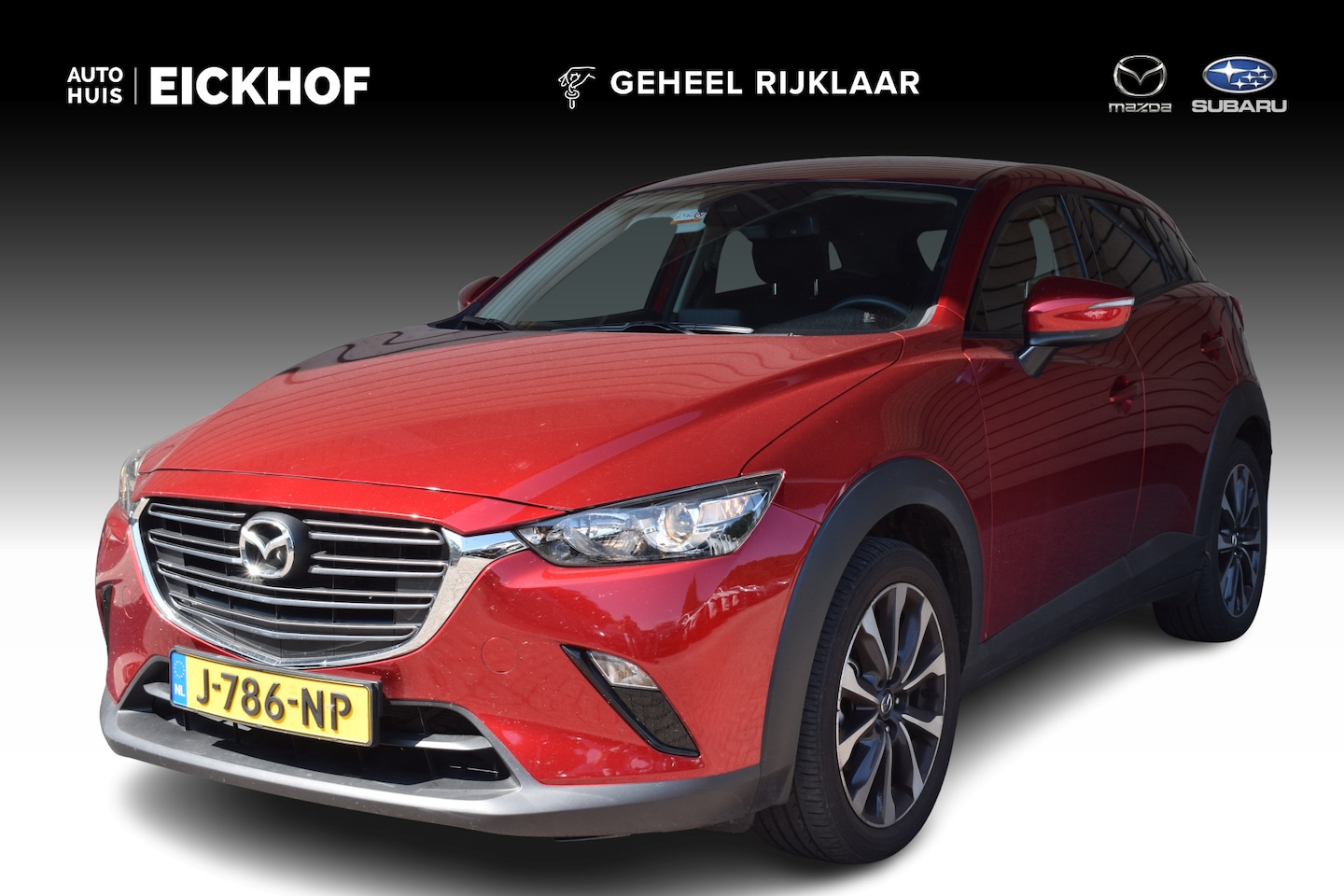 Mazda CX-3 - 2.0 SkyActiv-G 121 Sportive - 1e Eigenaar - Dealer onderhouden - Afneembare trekhaak - AutoWereld.nl