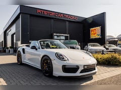 Porsche 911 Cabrio - 991.2 3.8 Turbo S, 581pk, Pepita, Carbon, Approved, Bose