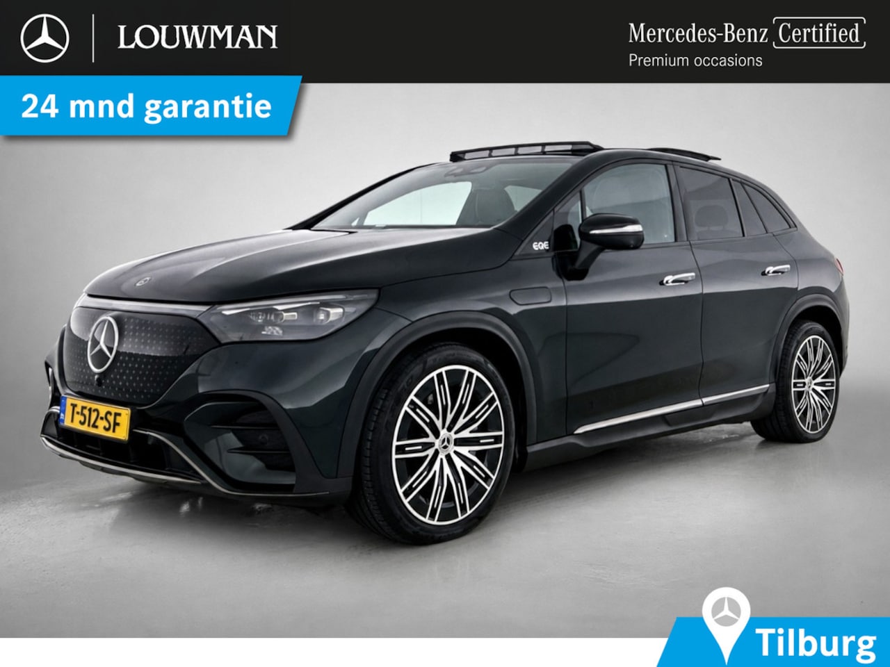 Mercedes-Benz EQE SUV - 350+ AMG Line 91 kWh dec-25 |Panormadak | 21 inch. lichtmetalen multi spaaks velgen | Elec - AutoWereld.nl