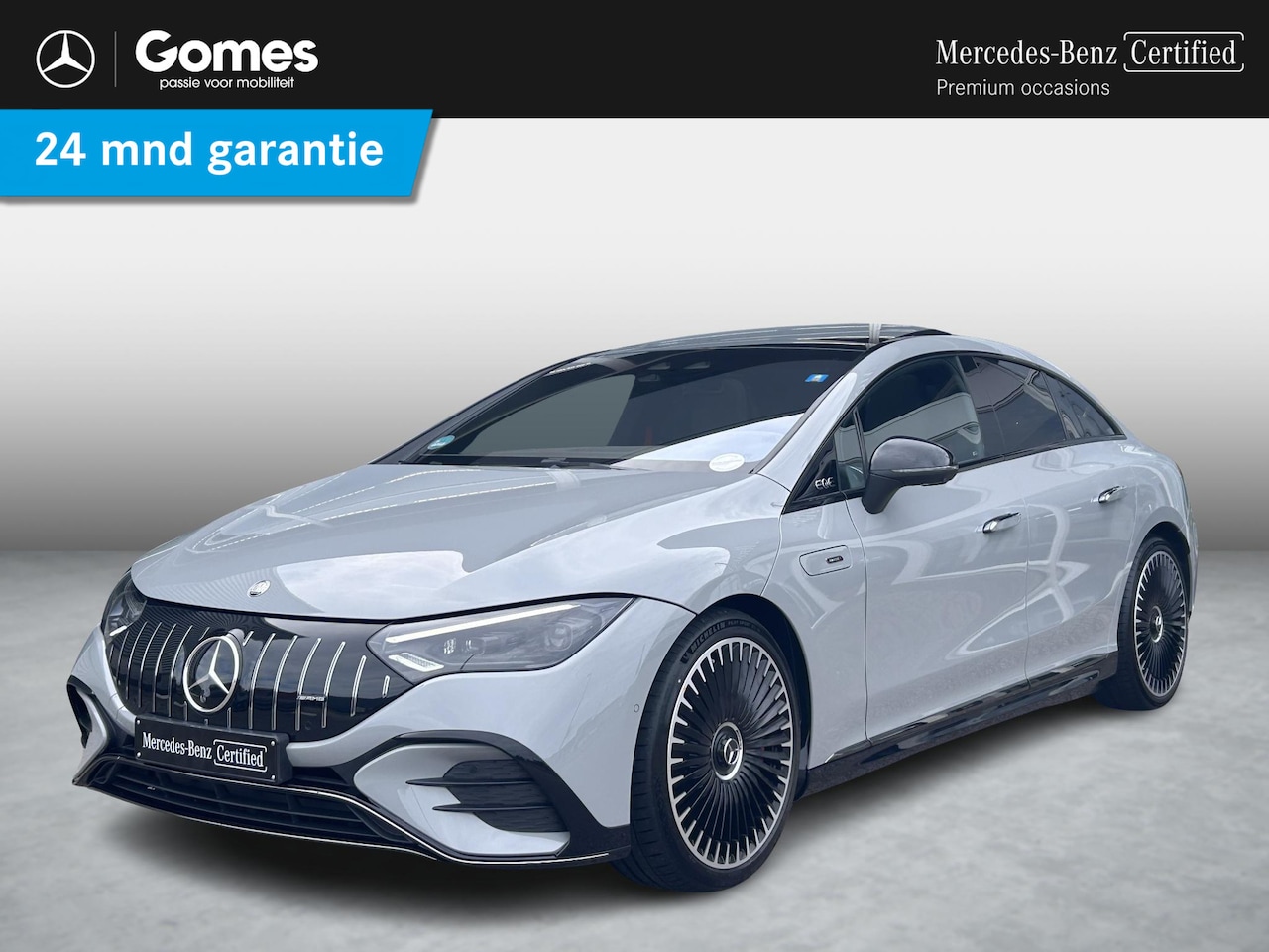Mercedes-Benz EQE - AMG 53 4MATIC+ 90 kWh | Achterasbesturing | Hyperscreen | Burmester | Massage | Trekhaak | - AutoWereld.nl