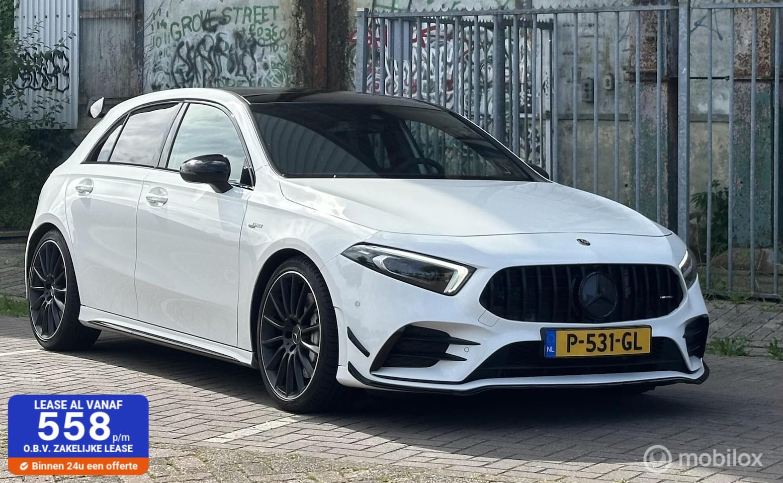 Mercedes-Benz A-klasse - AMG 35 4MATIC| Goed onderhouden| PANO - AutoWereld.nl