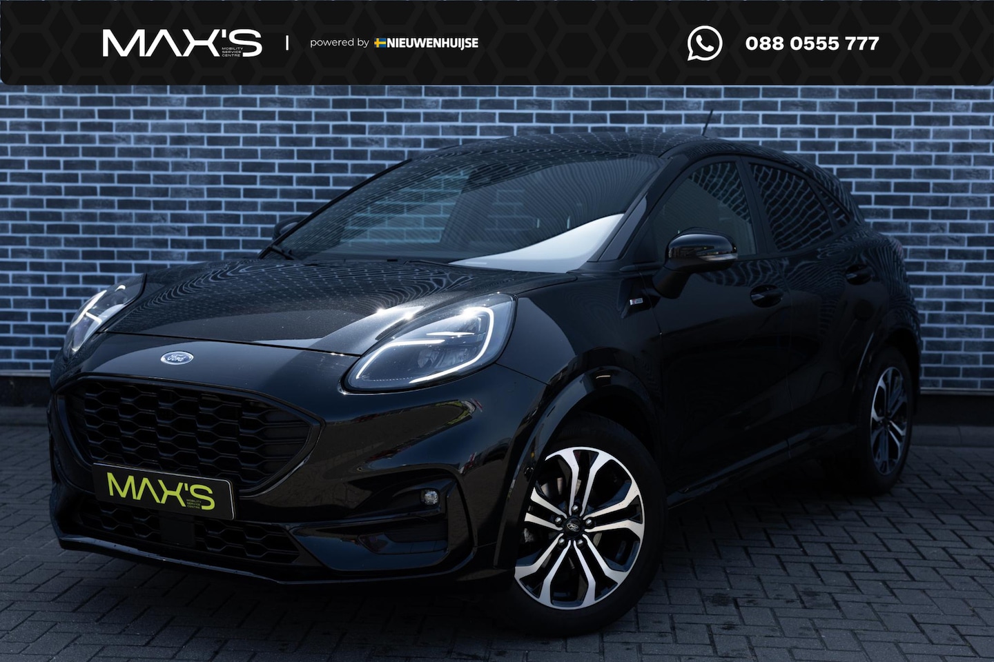 Ford Puma - 1.0 EcoBoost Hybrid 155 ST-Line | Navigatie | Apple Carplay | Android Auto | Sportstoelen - AutoWereld.nl