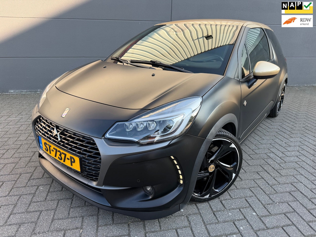 DS 3 - 1.6 THP Performance Black Special 208PK*CarPlay-NAVI*Camera*Climat-Airco*Cruise*Top-Optie - AutoWereld.nl