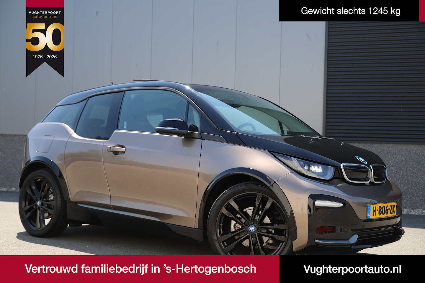 BMW i3 - S 184pk Executive 120Ah 42 kWh Schuifdak/Leder/ carplay - AutoWereld.nl