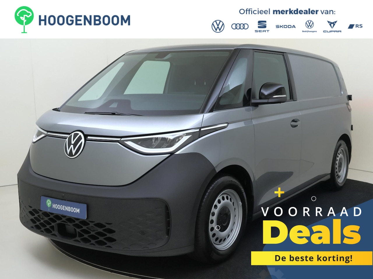 Volkswagen ID. Buzz Cargo - Bedrijfswagens Economy Business 125 kW (170 pk) Elektromotor | Voorstoelen verwarmbaar | B - AutoWereld.nl