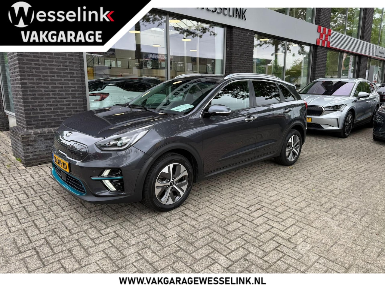 Kia e-Niro - ExecutiveLine 64 kWh | 3 Fase | SOH 100% | Leer | Carplay | Stoelventilatie | - AutoWereld.nl
