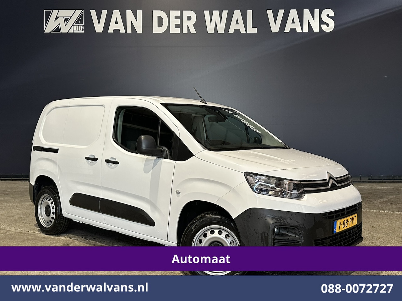Citroën Berlingo - 1.2 PureTech 130pk Automaat Benzine L1H1 Euro6 Airco | 2x zijdeur | Camera | Apple Carplay - AutoWereld.nl