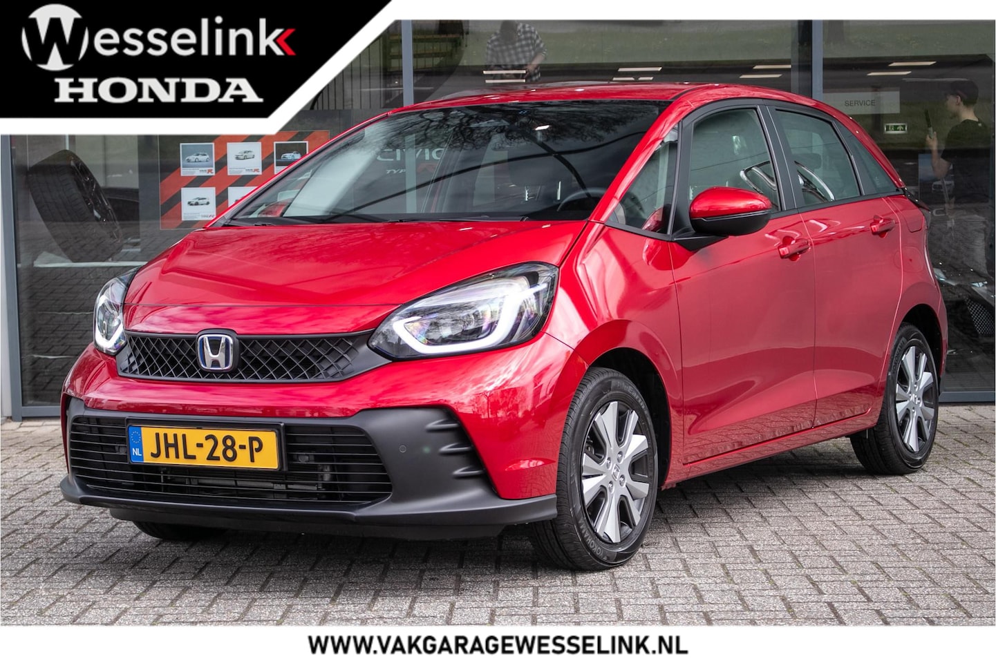 Honda Jazz - 1.5 e:HEV Elegance Honda Sensing | Apple cp/Android auto - AutoWereld.nl