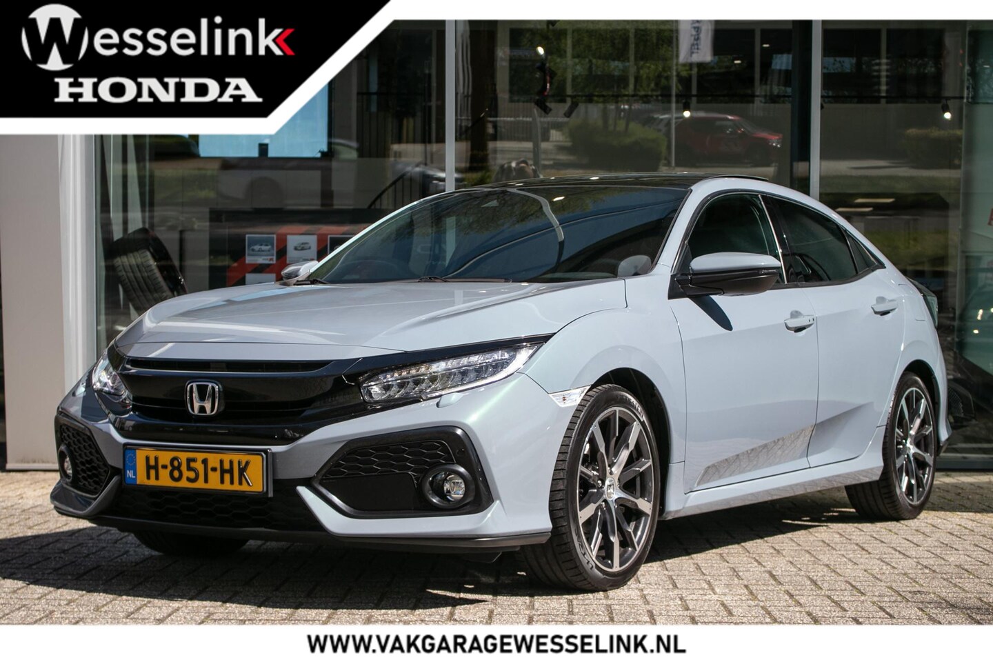 Honda Civic - 1.0 i-VTEC Executive - Dealer onderhouden | Navi | Camera - AutoWereld.nl