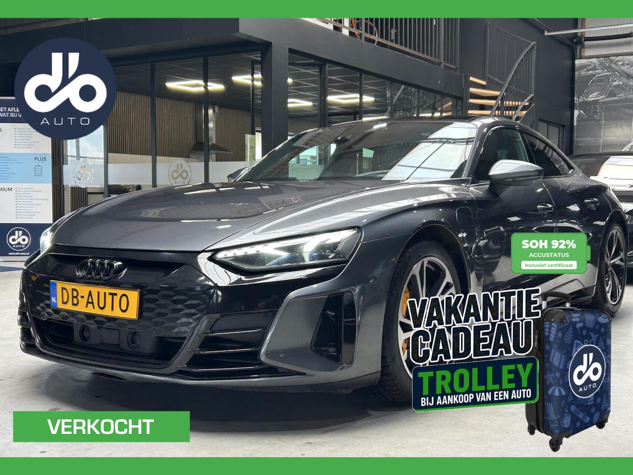 Audi e-tron GT - GT 93 kWh LUCHTVERING I B&O I PANO I HUD I MAXTRIX I DIGI DASHB. | SOH 92% - AutoWereld.nl