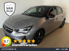 Opel Corsa - 1.2 GS Line 100PK AIRCO NAVI VIA APP CRUISE APPLE CARPLAY DIGITAAL DASH ZWARTE VELGEN ZWAR