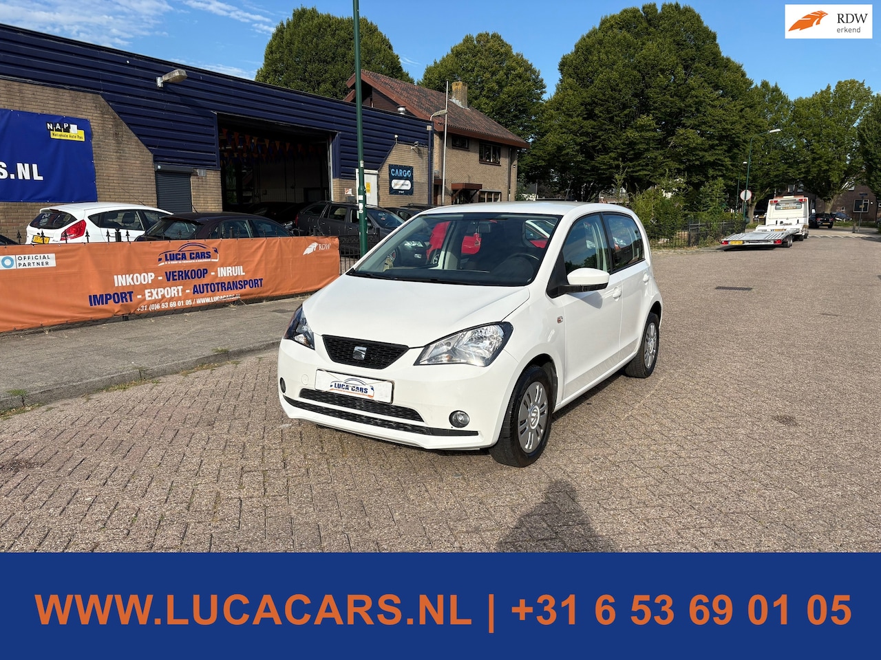 SEAT Mii - 1.0 Style Chic Airco 2X SLEUTEL + BOEKJES! - AutoWereld.nl