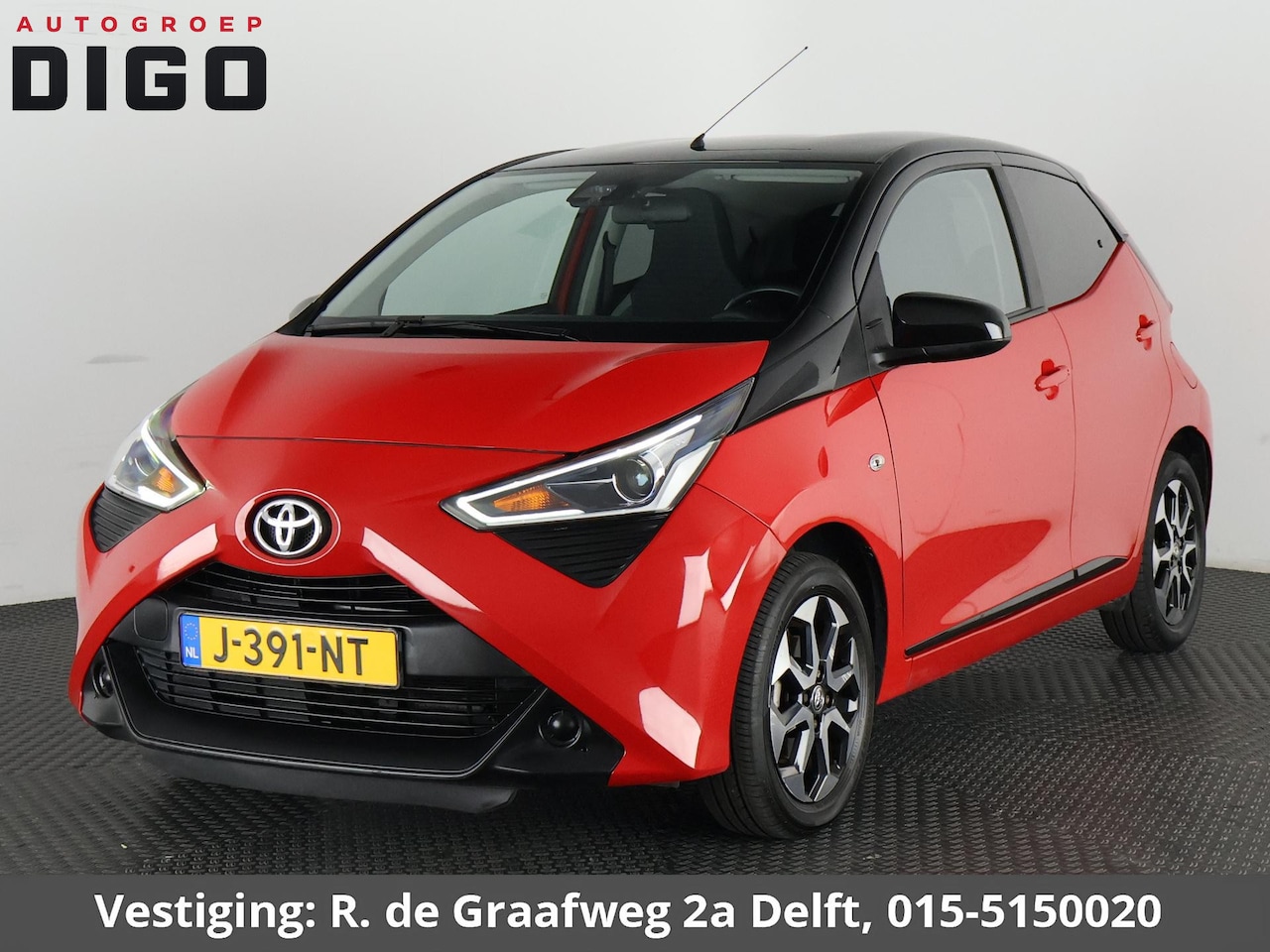 Toyota Aygo - 1.0 VVT-i X-Cite Bi-Tone Automaat | Apple Carplay & AndroidAUTO | Lichtmetalen velgen | Ca - AutoWereld.nl