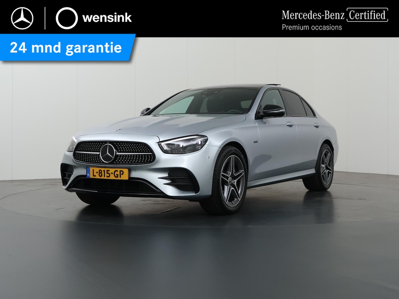 Mercedes-Benz E-klasse - 300 e 4MATIC AMG Line | Night | Panoramadak | Burmester | Memory | Widescreen | - AutoWereld.nl