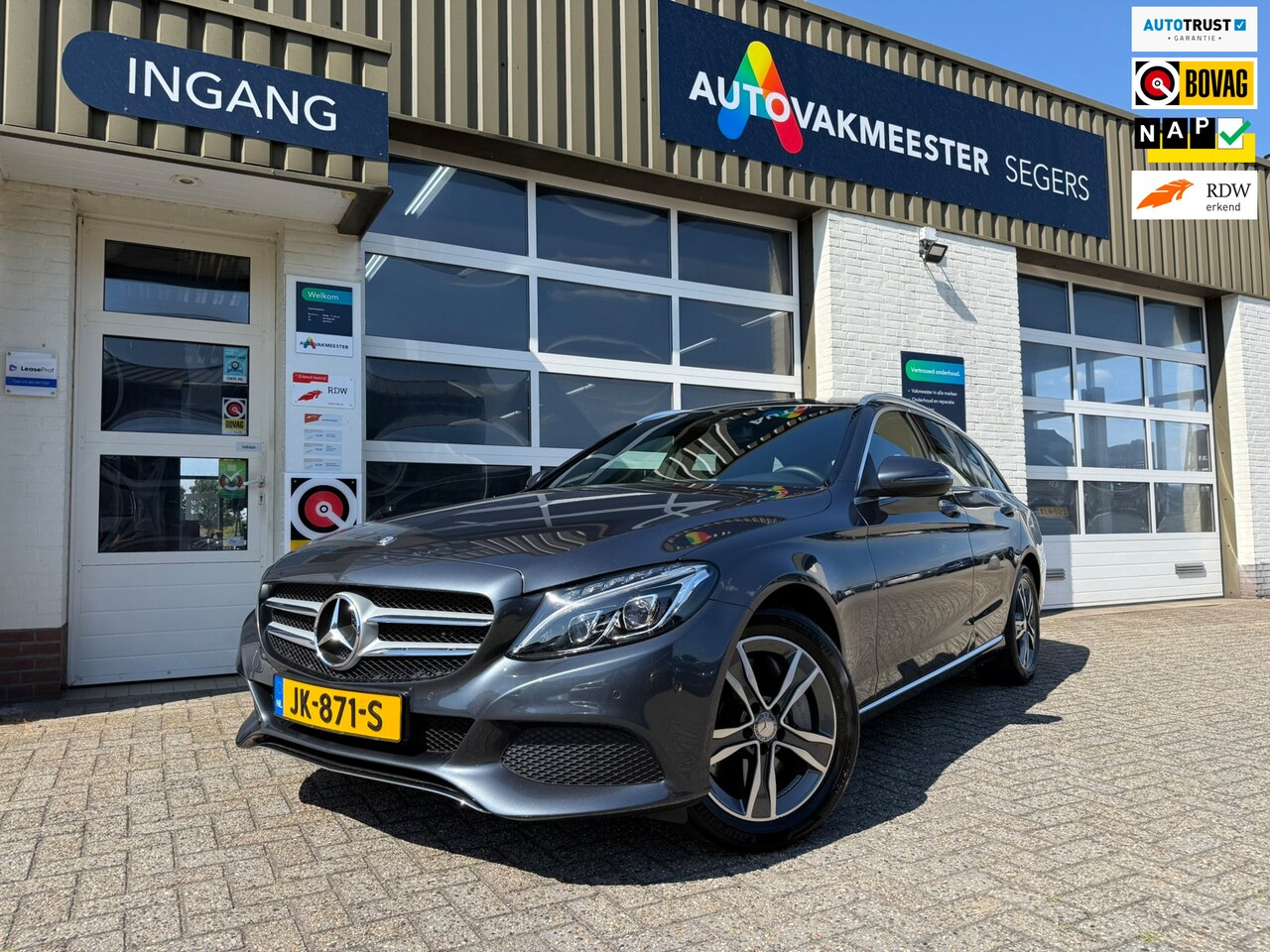 Mercedes-Benz C-klasse Estate - 350 e Lease Edition|PHEV|Goed onderhouden| - AutoWereld.nl