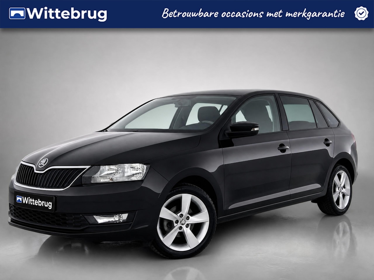 Skoda Rapid Spaceback - 1.0 TSI Greentech Clever / Airco / Stoelverwarming / Parkeersensoren achter / Lichtmetaal - AutoWereld.nl
