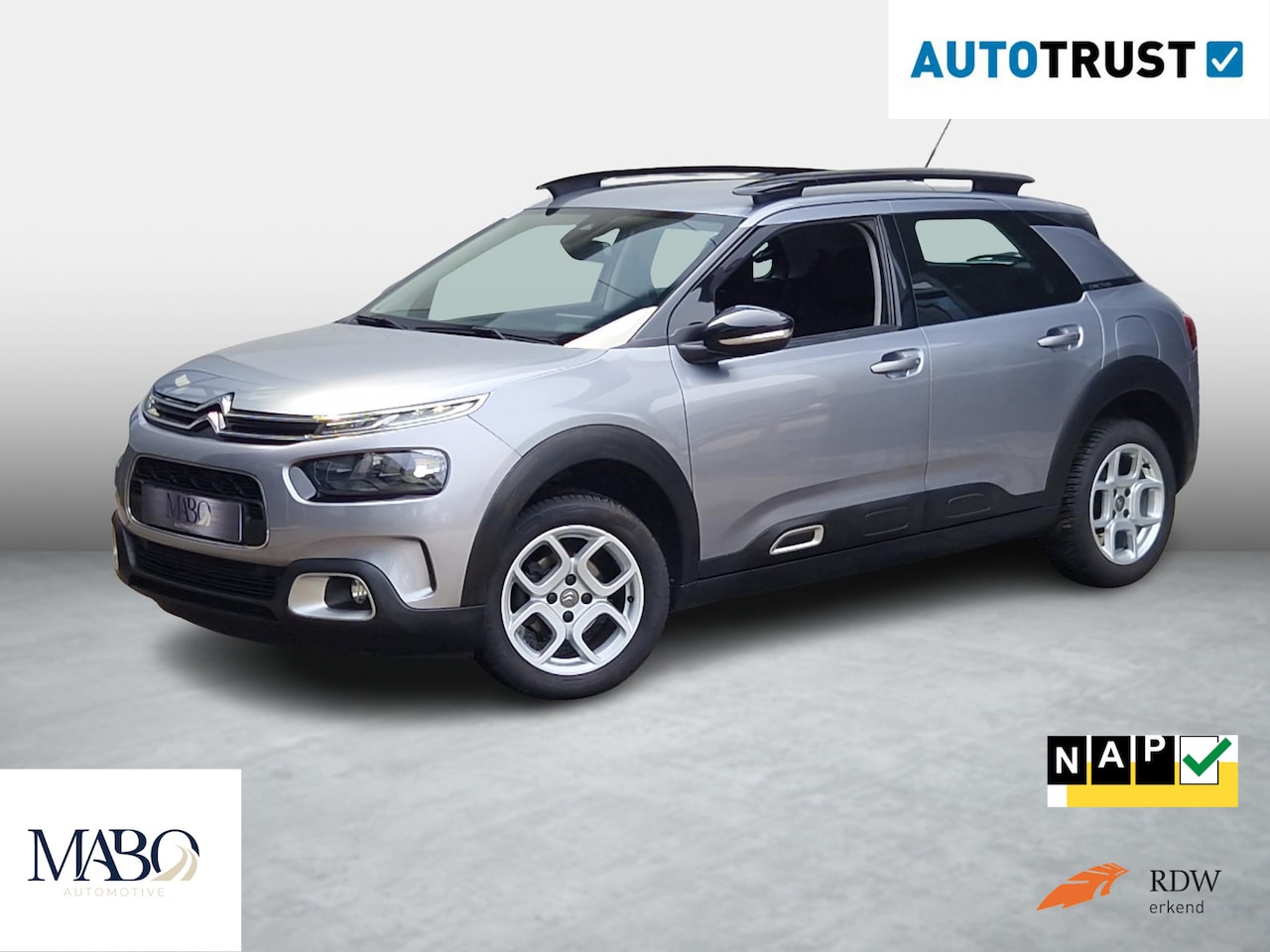 Citroën C4 Cactus - 1.2 110PK Business NL Auto|Dealer onderh.|Carplay|Trekhaak|Parkeersensoren - AutoWereld.nl