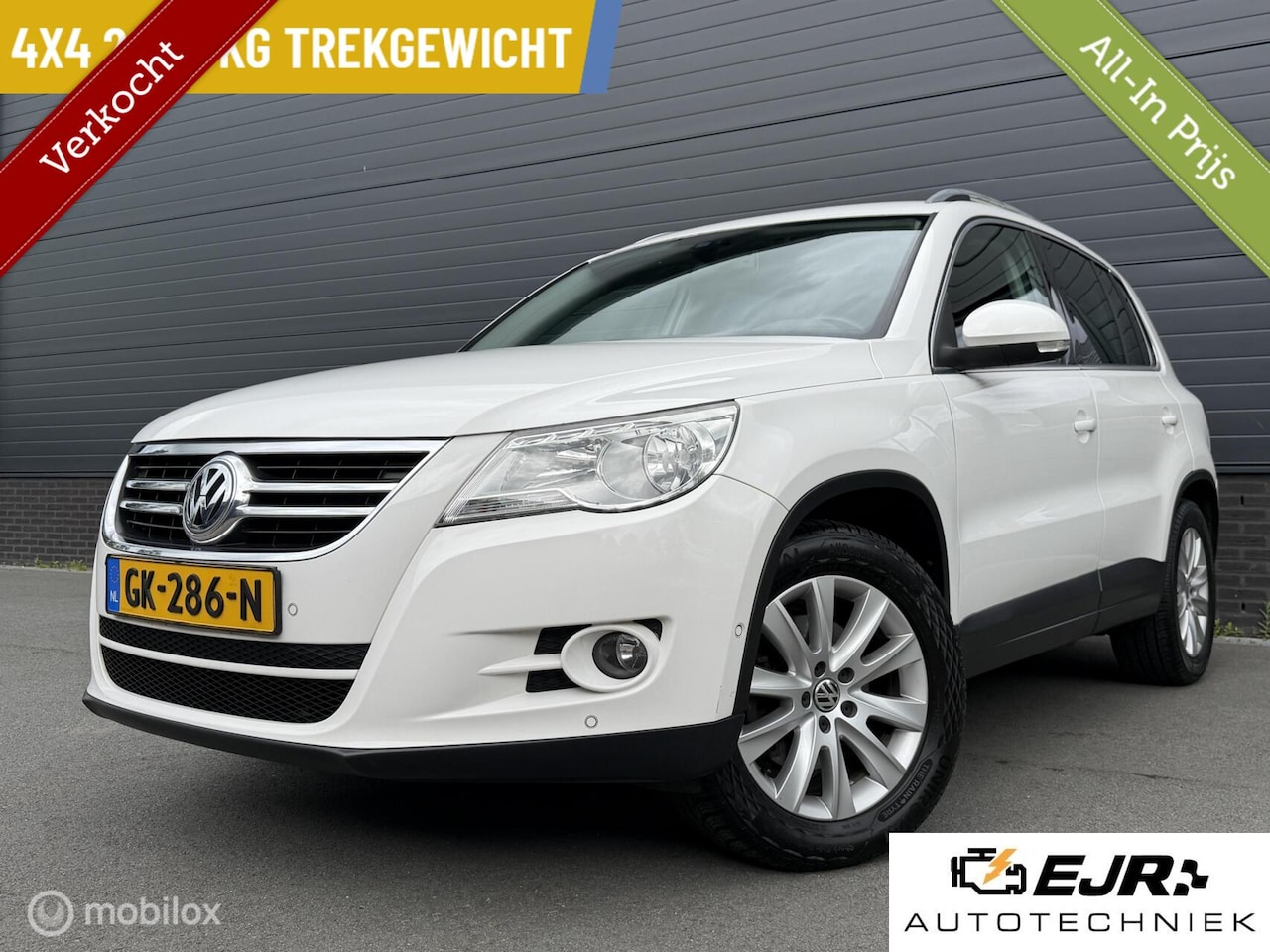 Volkswagen Tiguan - 1.4 TSI Sport&Style 4Motion 2000KG TREKGEW - AutoWereld.nl