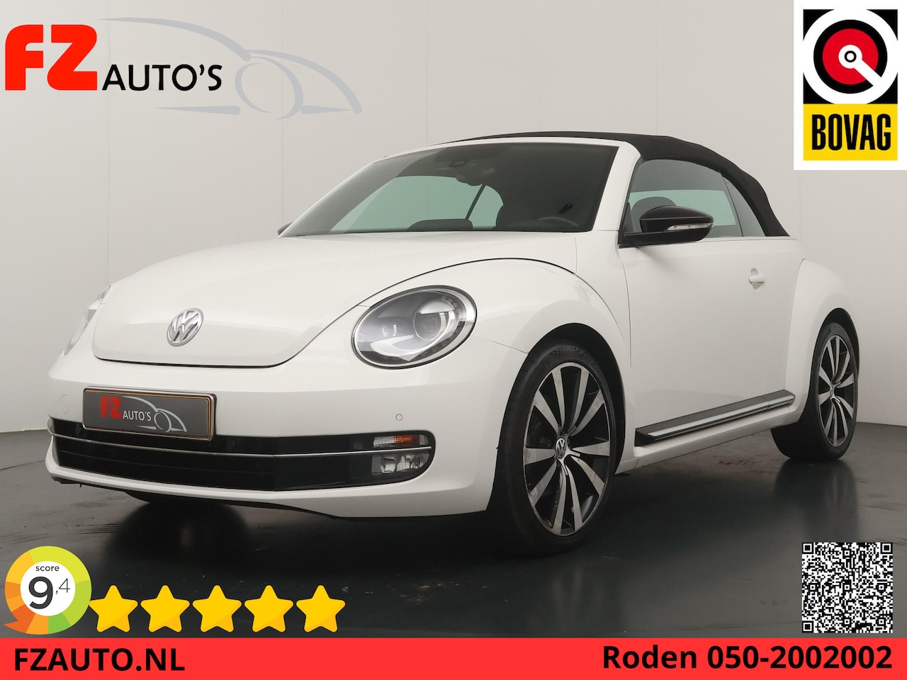 Volkswagen Beetle Cabriolet - 1.4 TSI Sport - Automaat - Navigatie - Climate Controle - AutoWereld.nl