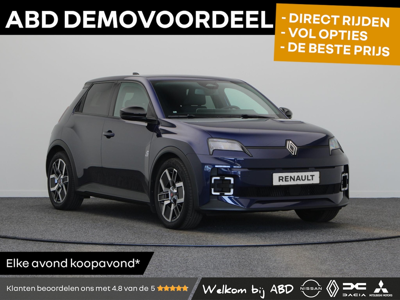 Renault 5 - comfort range techno 52 kWh | Vijf jaar garantie | Stoel- en stuurwielverwarming | Achteru - AutoWereld.nl