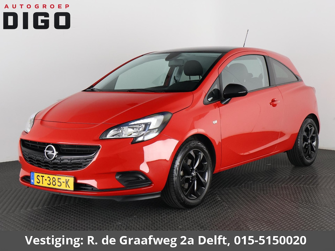 Opel Corsa - 1.4 Black Edition | Apple Carplay & AndroidAUTO | Trekhaak | Parkeersensoren | Privacy Gla - AutoWereld.nl