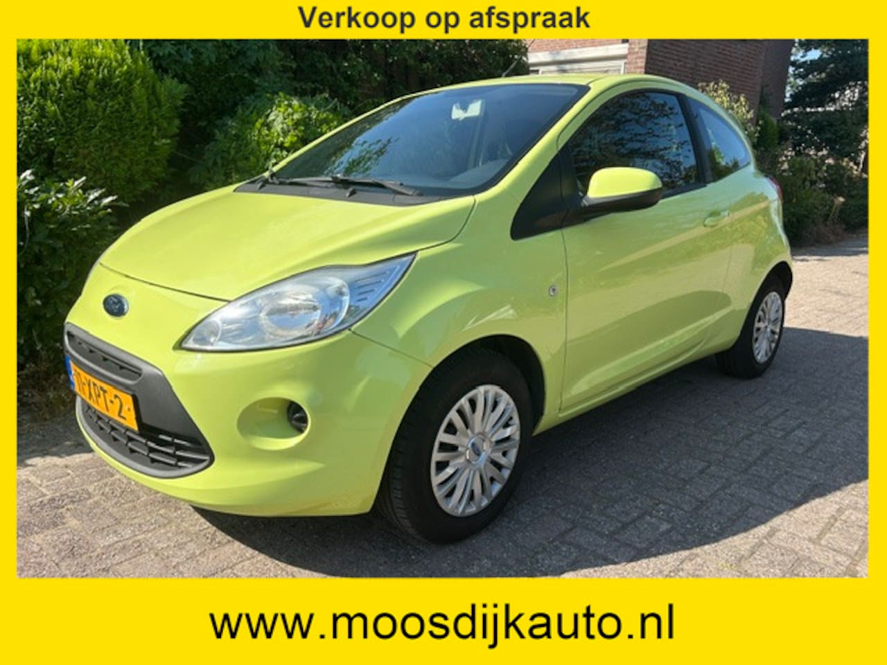 Ford Ka - 1.2 Cool & Sound start/stop 1e eig/ Airco/ Origineel NL auto/ met NAP/ Nw-APK/ // Verkoop - AutoWereld.nl