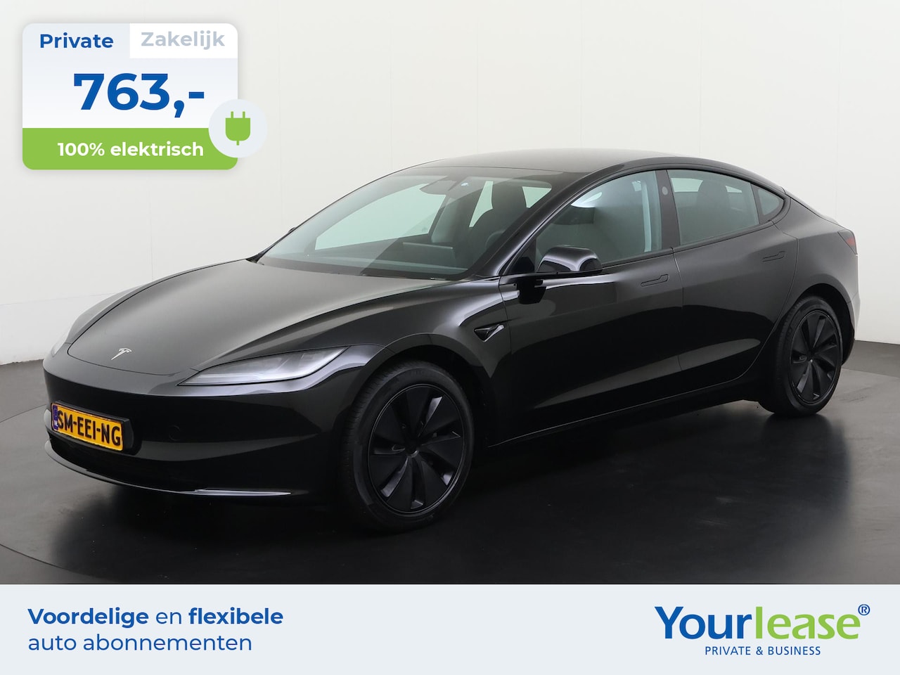 Tesla Model 3 - RWD 60 kWh | All-in 763,- Private Lease | Direct uit voorraad - AutoWereld.nl