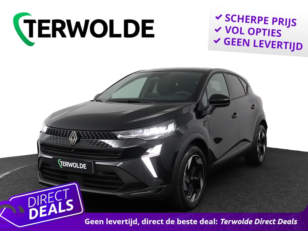 Renault Captur - 1.8 E-Tech full hybrid 160 techno | Pack winter | Pack advanced driving assist | Achteruit - AutoWereld.nl