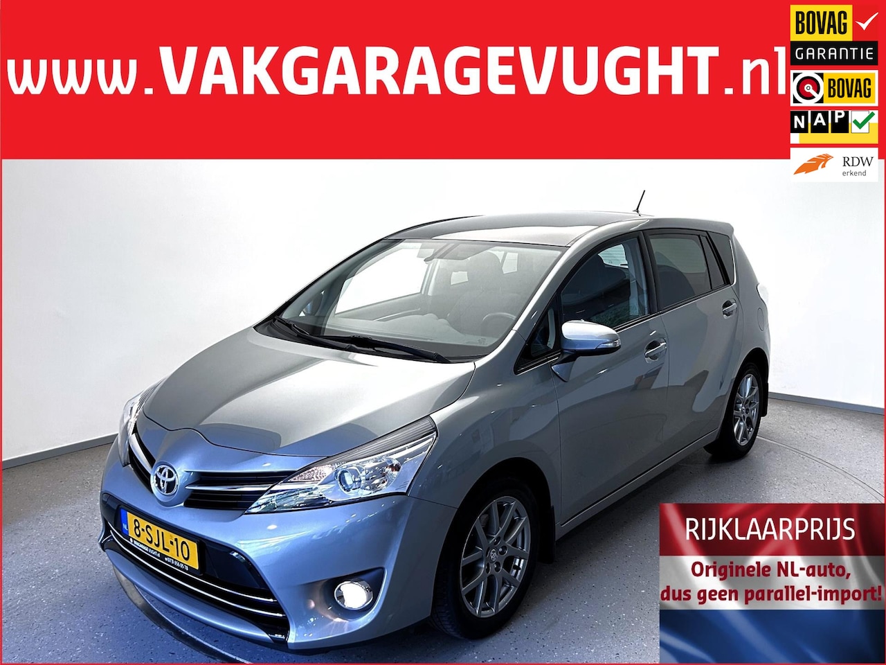 Toyota Verso - 1.8-16V VVT-i 147pk 87dkm! Business Skyview AUTOMAAT - AutoWereld.nl