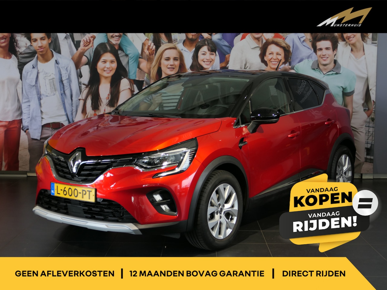 Renault Captur - 1.3 TCe 140 Intens - Trekhaak - Sensor v+a - Camera - Clima - AutoWereld.nl