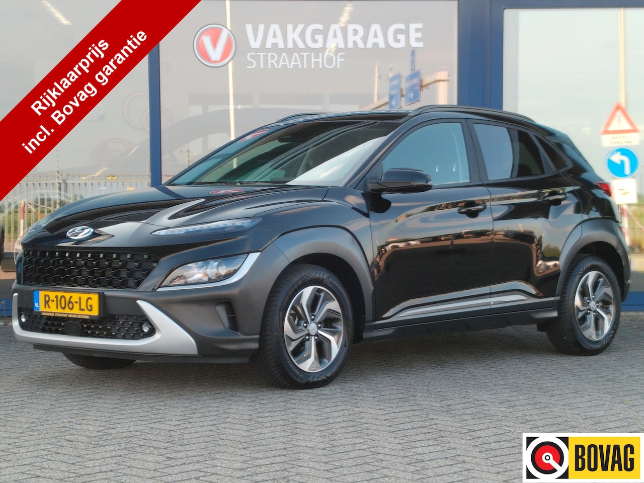 Hyundai Kona - 1.6 GDI HEV Fashion 1.6 GDI HEV Fashion, Trekhaak / LED / Krell Audio / HUD / Camera + Sensoren / Adaptive Cru - AutoWereld.nl