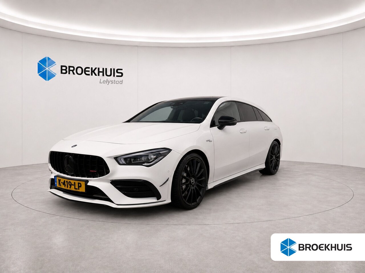 Mercedes-Benz CLA-klasse Shooting Brake - CLA SHOOTING BRAKE AMG 35 306PK 4MATIC PREMIUM PLUS / NAVI / LEDER / FULL-LED / CLIMA / 19 - AutoWereld.nl
