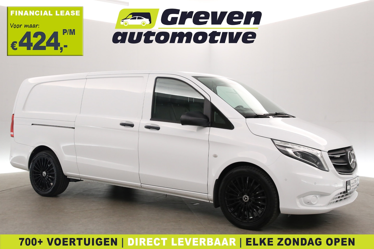 Mercedes-Benz Vito - 119 CDI 191PK Lang | Automaat | Clima | Camera | Cruise | Carplay | 2xSchuifdeur | Trekhaa - AutoWereld.nl