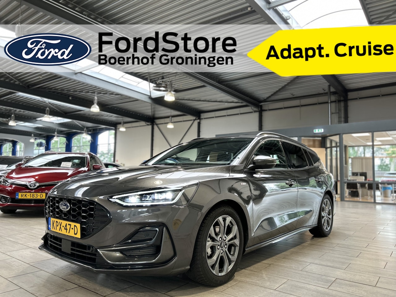 Ford Focus Wagon - EcoBoost Hybrid 155pk ST Line X | AUTOMAAT | Matrix LED | Adapt. Cruise | AGR Stoel | Elek - AutoWereld.nl