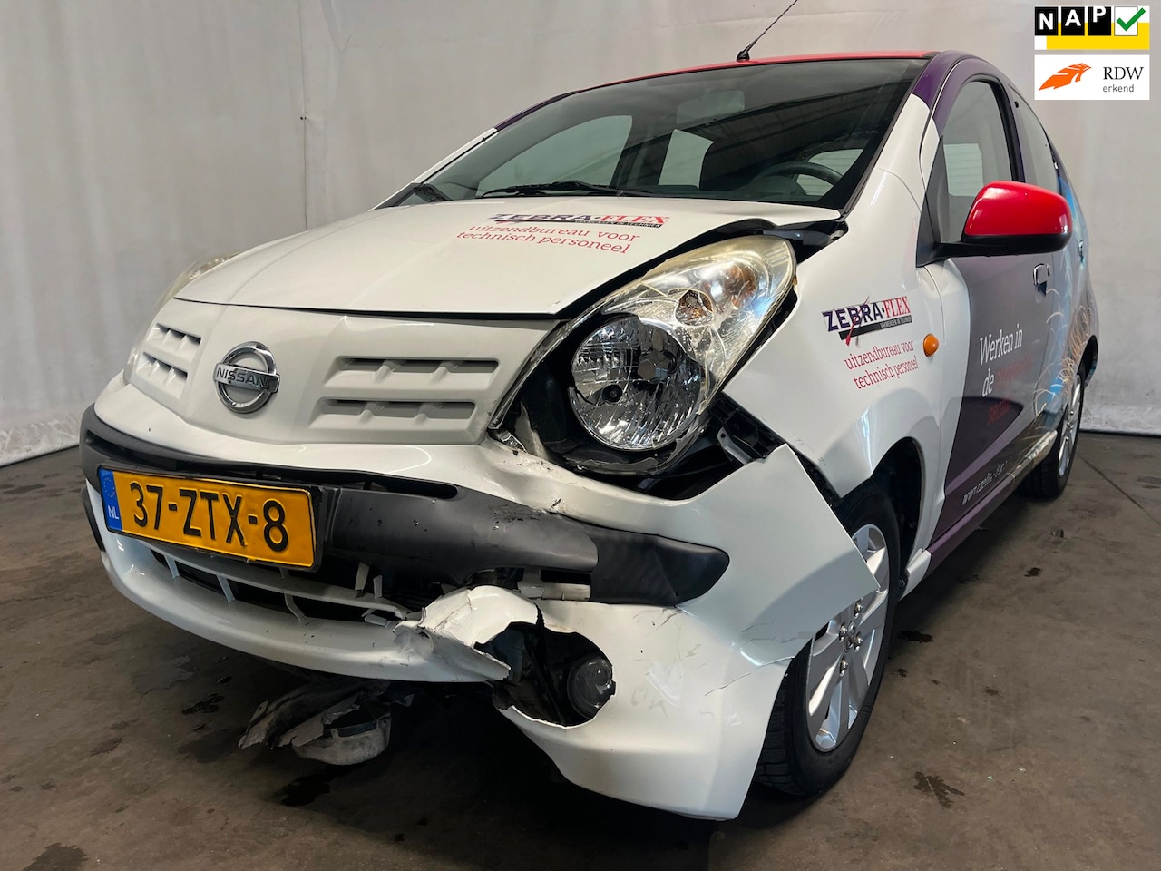 Nissan Pixo - 1.0 Look - Frontschade - Schade - AutoWereld.nl
