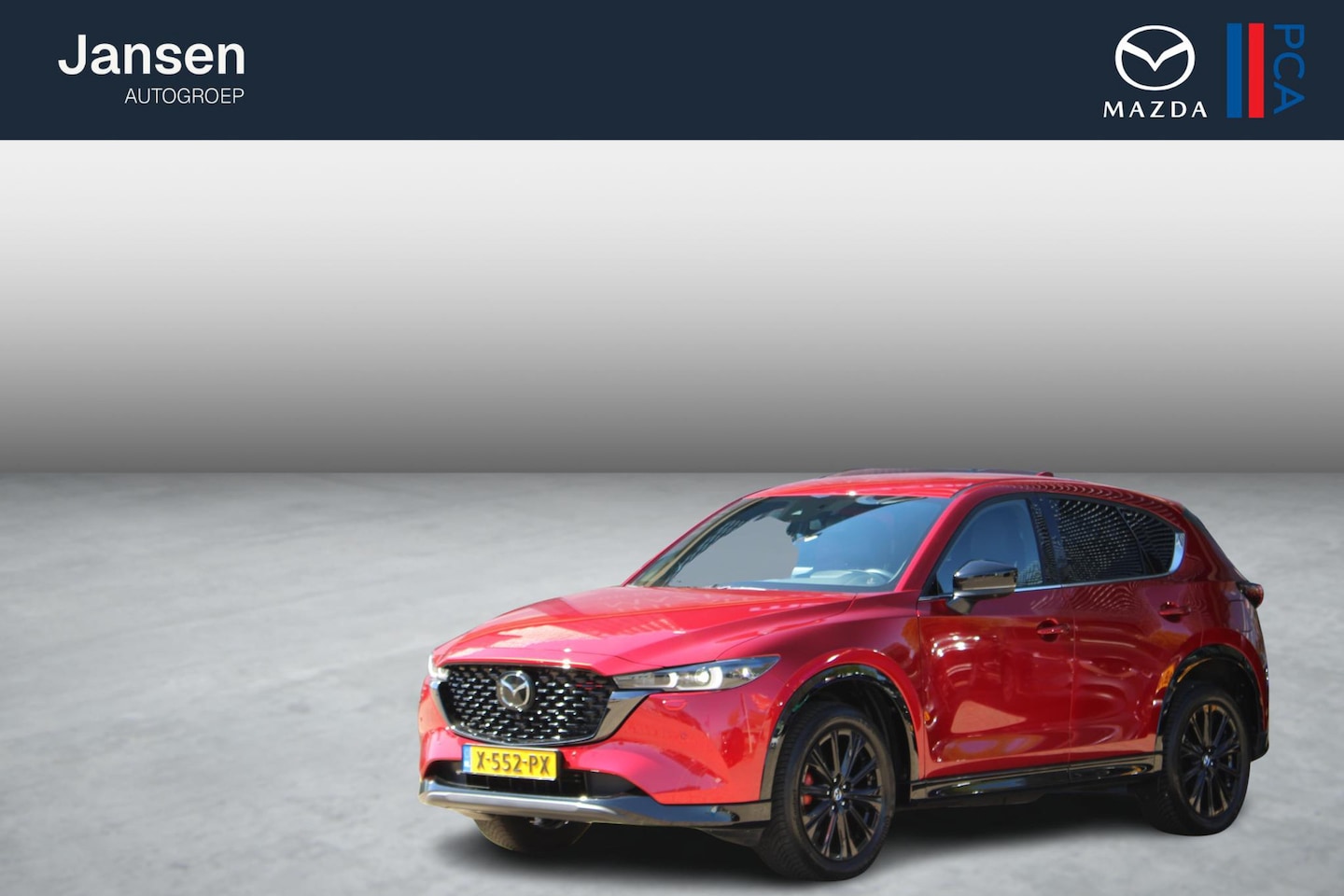 Mazda CX-5 - 2.0 e-SkyActiv-G M Hybrid 165 Homura 2.0 e-SkyActiv-G M Hybrid 165 Homura , Automaat, Trekhaak, Leder, 19 inch LMV, 360 View, A - AutoWereld.nl