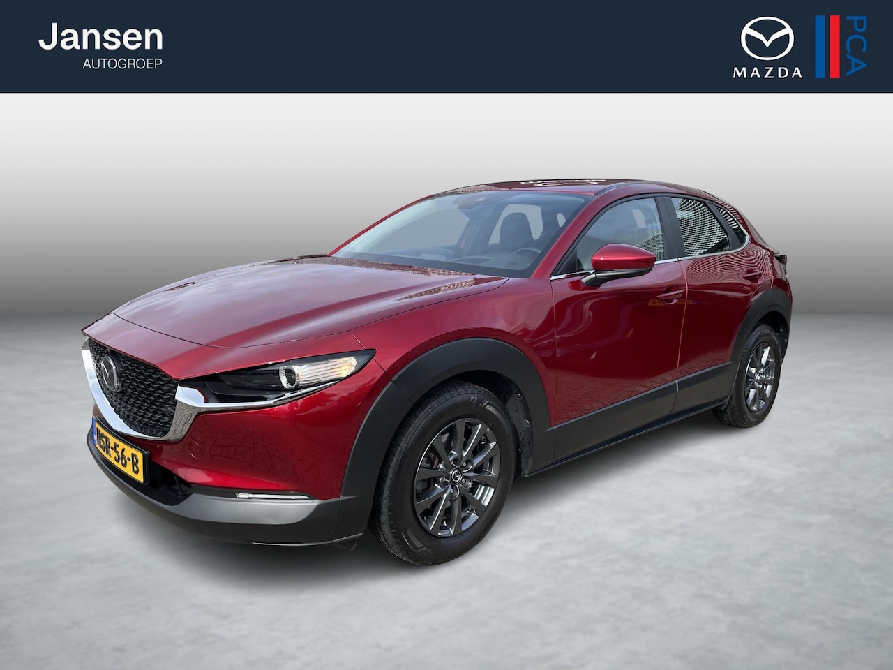 Mazda CX-30 - 2.0 e-SkyActiv-G M Hybrid Comfort , Trekhaak, Leder, 360 Camera, Adap.Cruise, Stoel/Stuurv - AutoWereld.nl