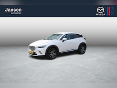 Mazda CX-3 - 2.0 SkyActiv-G 120 GT-M , Automaat, Trekhaak, Navi, Camera, Leder/stof, Adap-Cruise, Stuur