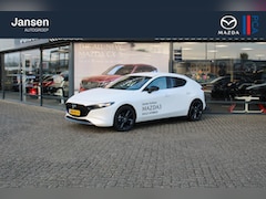 Mazda 3 - 3 HB 2.5 e-SkyActiv-G M Hybrid 140 Nagisa , Demovoordeel € 7.790, -, Automaat, Bruin Leder
