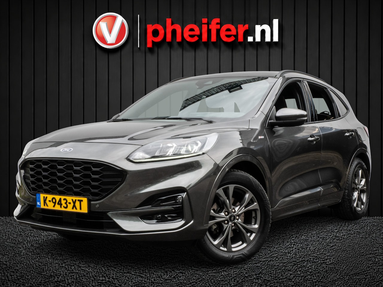 Ford Kuga - 1.5 150pk EcoBoost ST-Line Trekhaak/ Stuur+stoelverwarming/ Camera/ Navigatie/ Carplay - AutoWereld.nl
