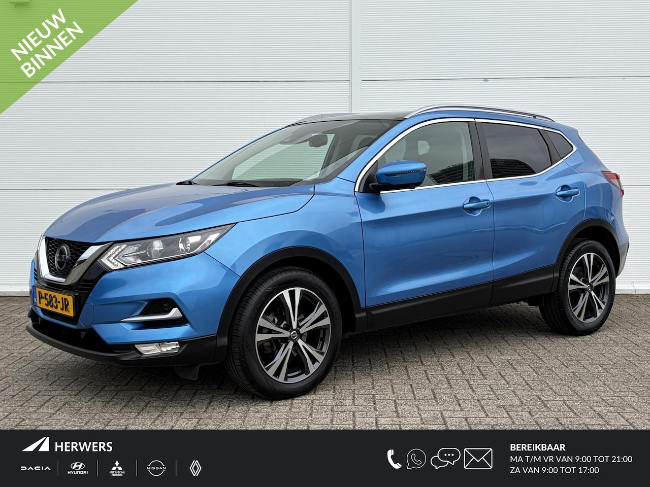 Nissan Qashqai - 1.3 DIG-T N-Connecta / Trekhaak ( 1500 kg ) / Panoramadak / Airco (automatisch) / Apple C - AutoWereld.nl