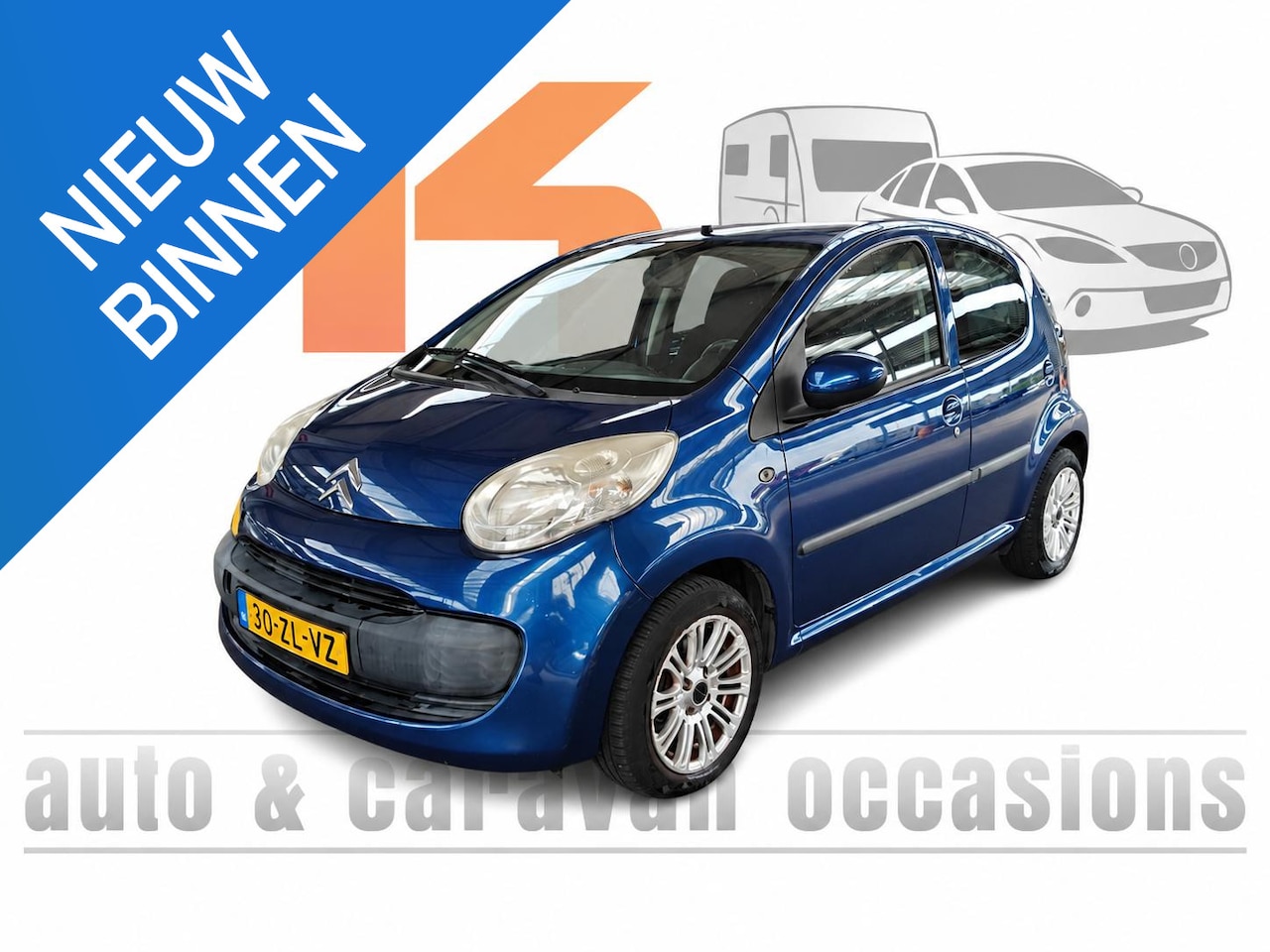 Citroën C1 - 1.0-12V Ambiance Airco, LMV, NAP, El ramen +CV,..... - AutoWereld.nl
