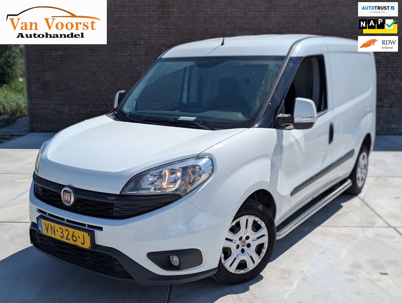 Fiat Doblò Cargo - 1.3 nieuwe apk nwe koppeling airco - AutoWereld.nl