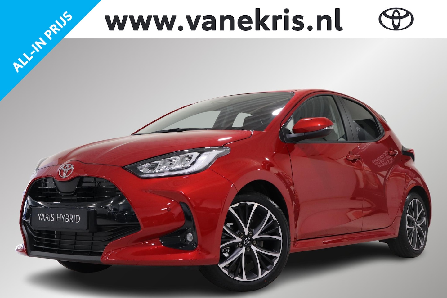 Toyota Yaris - 1.5 Hybrid 115 Dynamic 1.5 Hybrid 115 Dynamic, Comfort Pack, Inruilpremie €2.000!, BSM, Sensoren, Apple Carplay/A - AutoWereld.nl